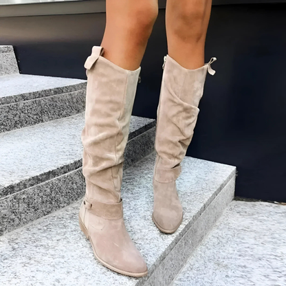 Reverie | Stylische Wildleder-Knieboots