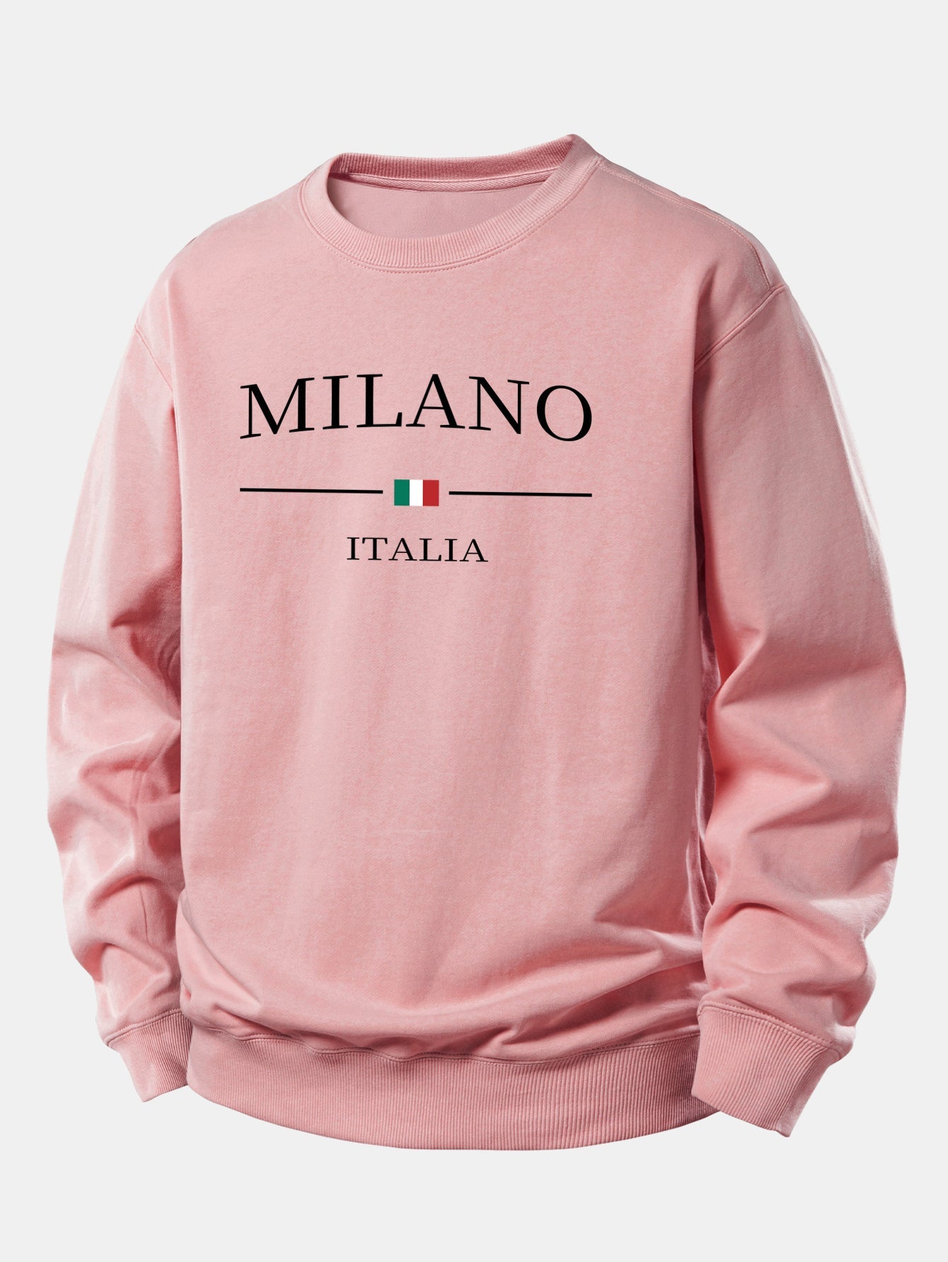 Relaxed Fit Milano Print Sweatshirt
