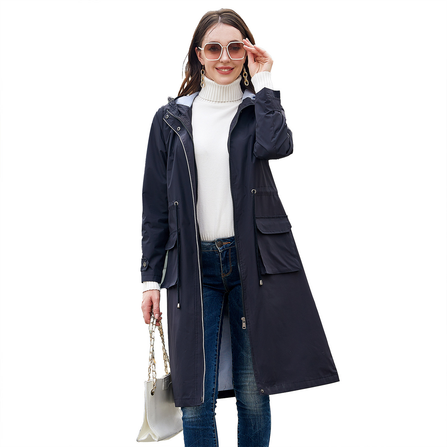 Bethany - Stylischer wasserdichter Trenchcoat