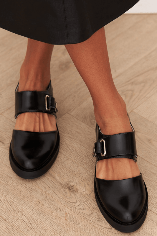 Zara | Elegante Schnallen-Loafers