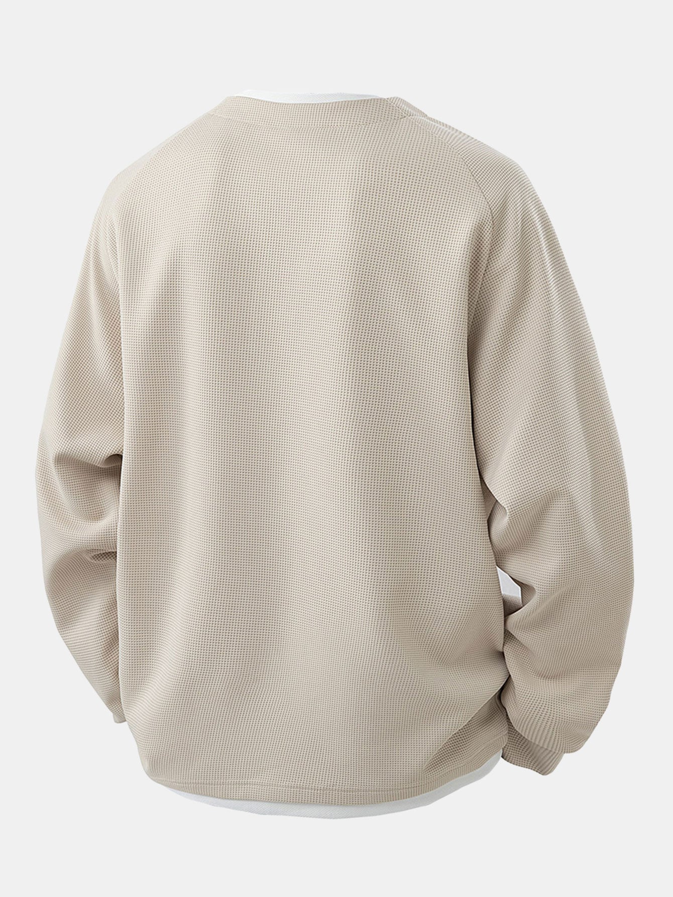 Waffle T-Shirt with Raglan Sleeves