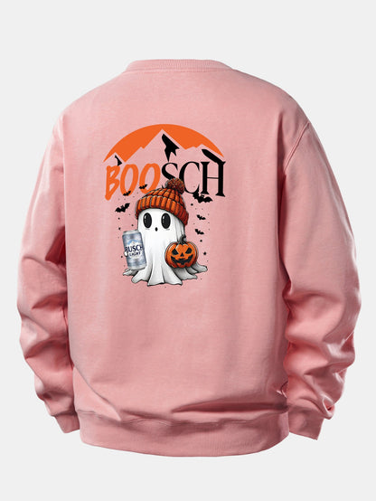 BOOSCH Bier Geist Druck Relaxed Fit Sweatshirt