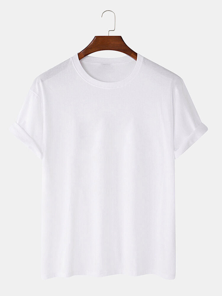 Basic T-Shirt aus 100% Baumwolle