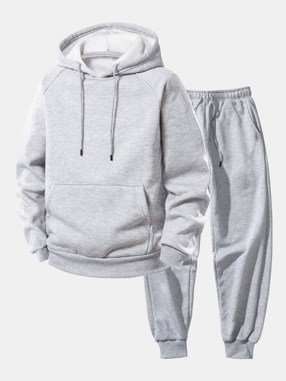 Essential Raglan Hoodie & Jogging Pants