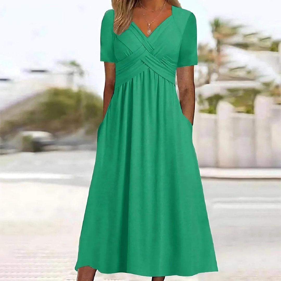 Emily - Elegantes Kleid mit Bauchbedeckung