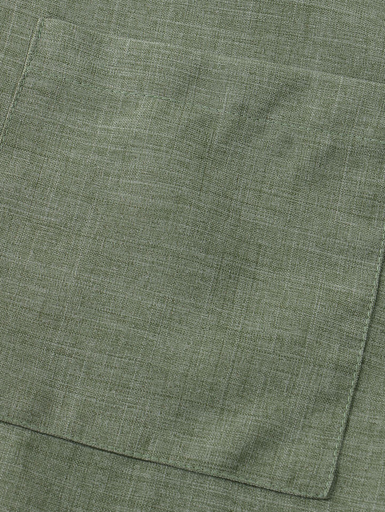 Herren Stehkragenhemd mit praktischer Tasche