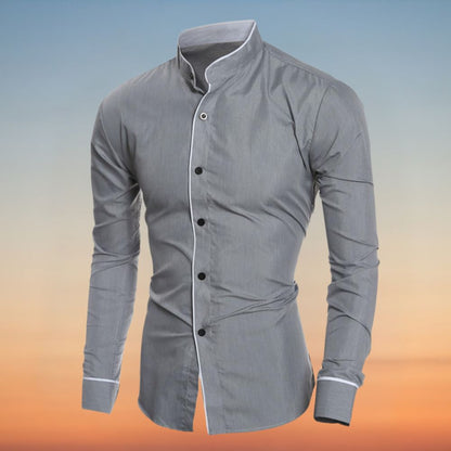 HUBERT I STEHKRAGEN LANGARMHEMD