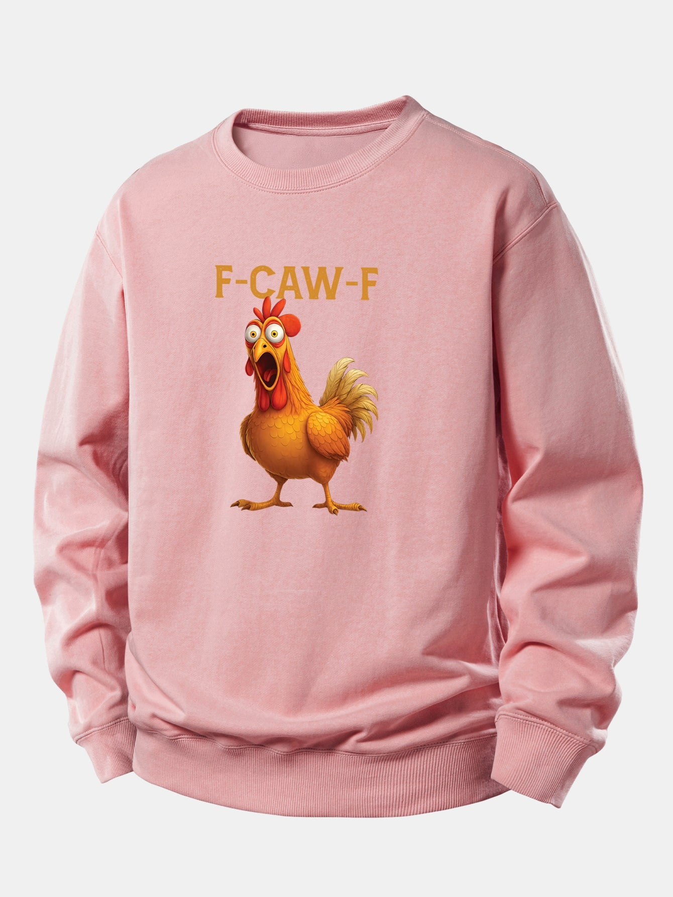 Houndstooth Relaxed Fit Sweatshirt