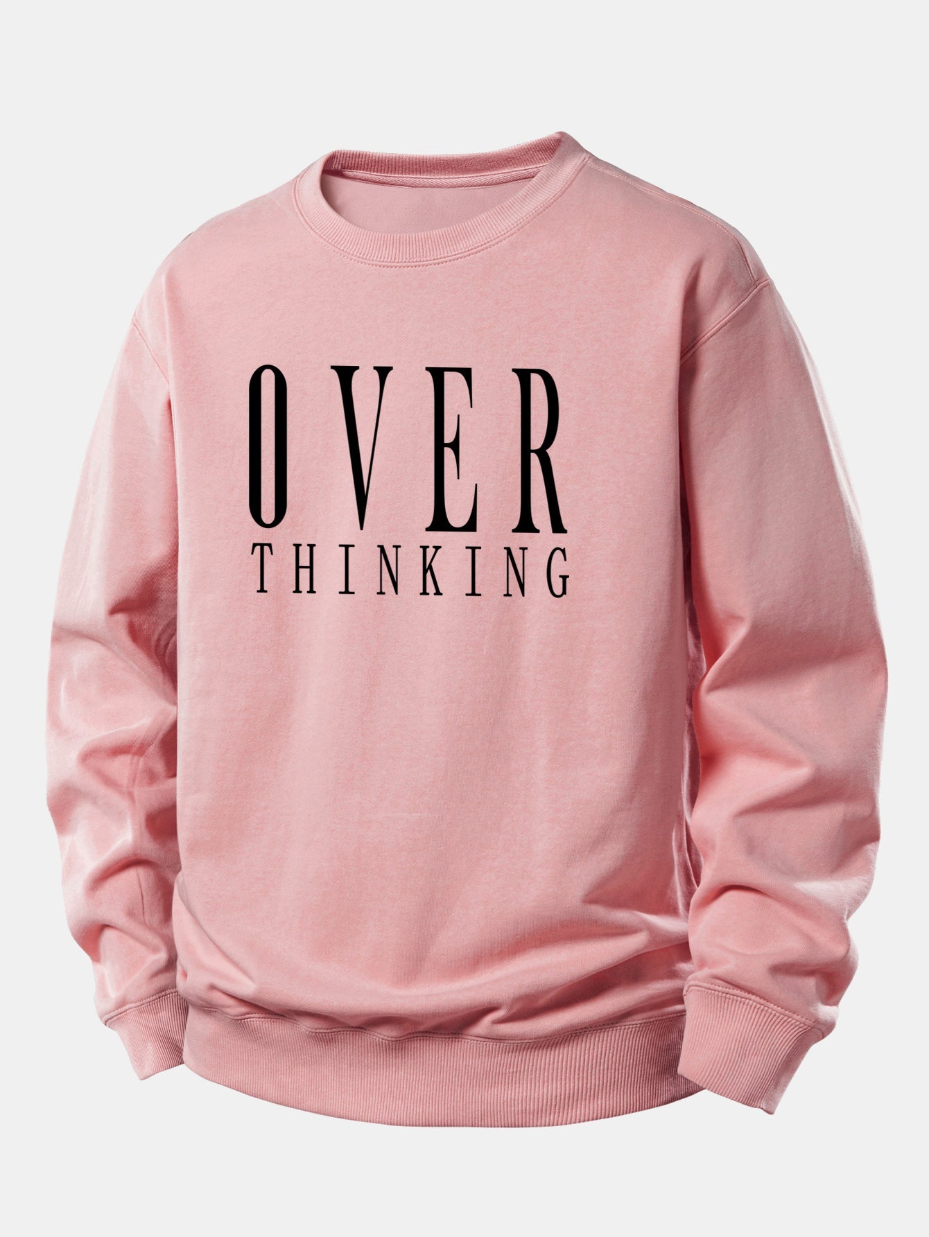 Überdenken Print Relax Fit Sweatshirt