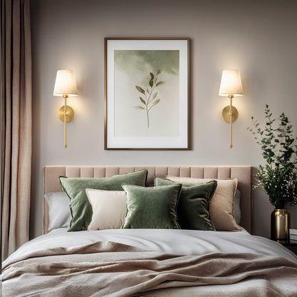 DRAHTLOSE HELLE WANDLEUCHTEN (SET AUS 2)