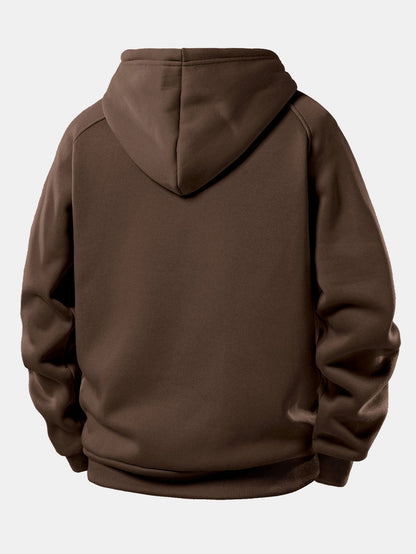 3 Stücke Basic Kapuzenpullover