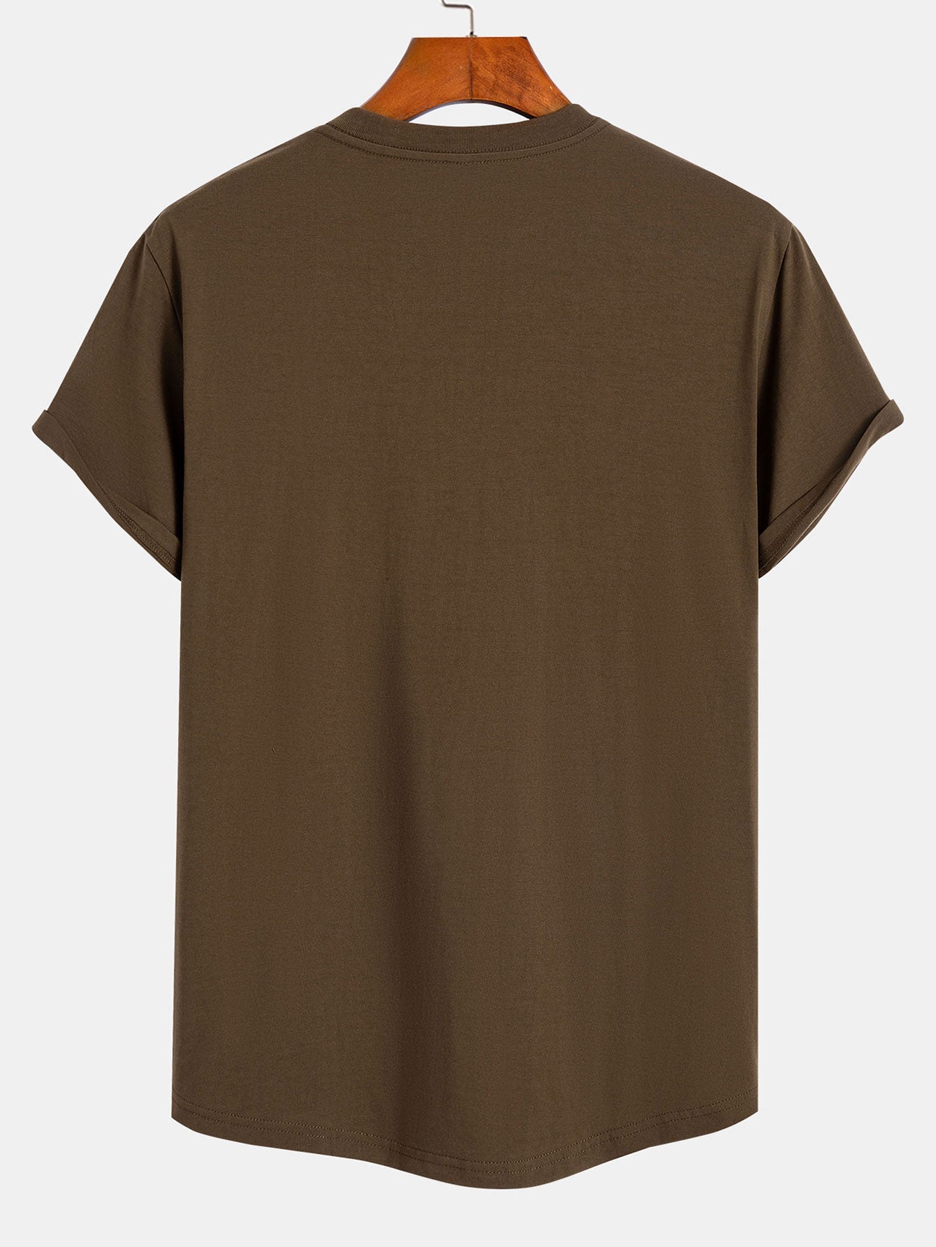 Tokyo Ukiyo-e Print Baumwoll-T-Shirt mit Bogen-Saum