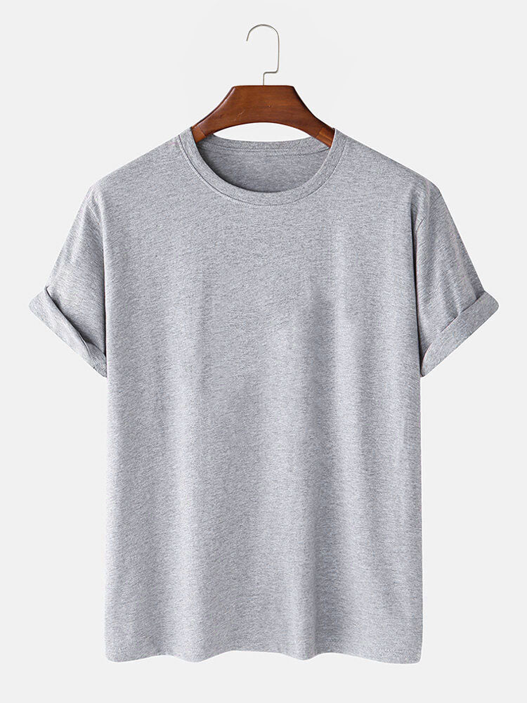 Basic T-Shirt aus 100% Baumwolle