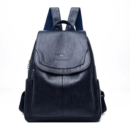Olivia - Sicherer Leder-Rucksack