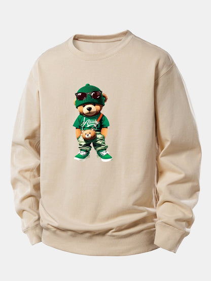 Cool Bear Druck Relax Fit Sweatshirt