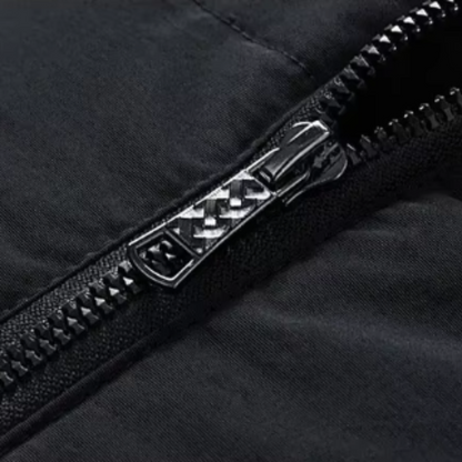 Elegante wattierte Pufferjacke