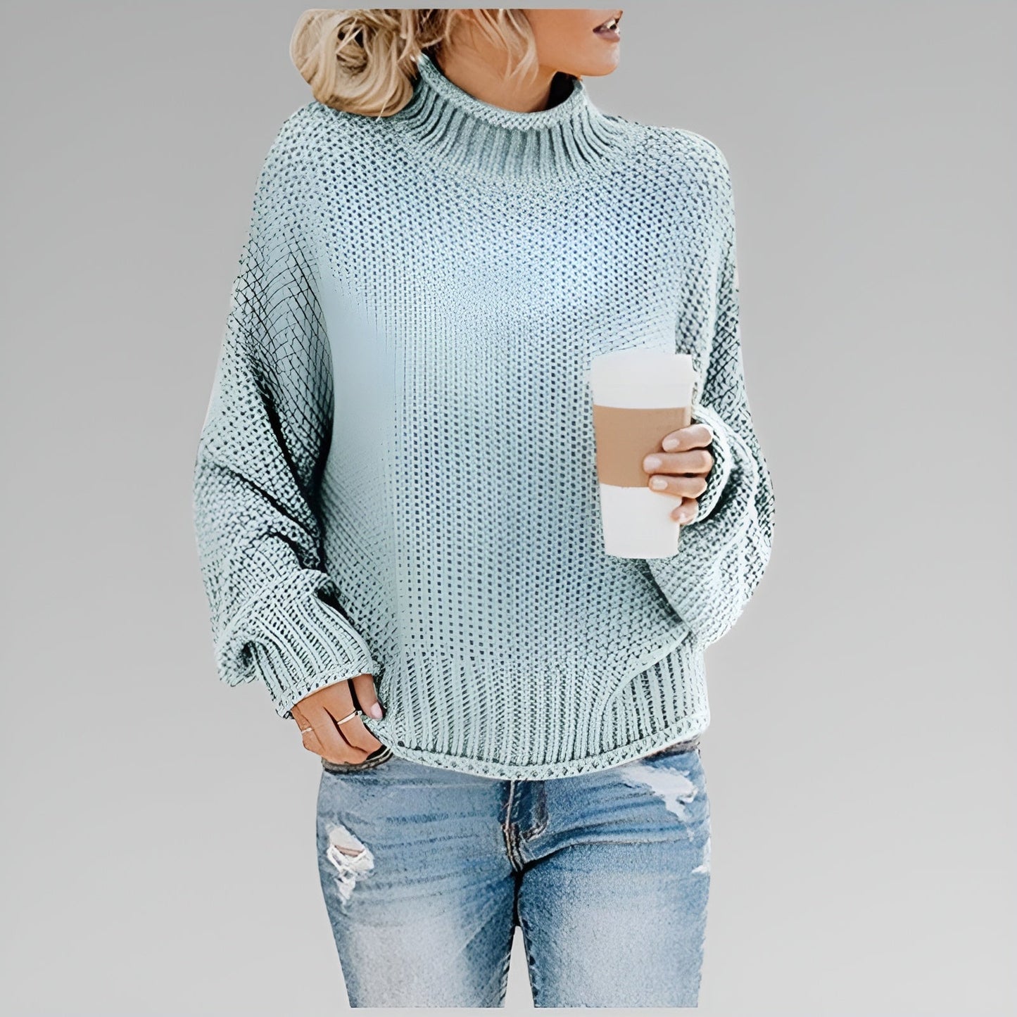 Anna | Klassischer Gemütlicher Strickpullover