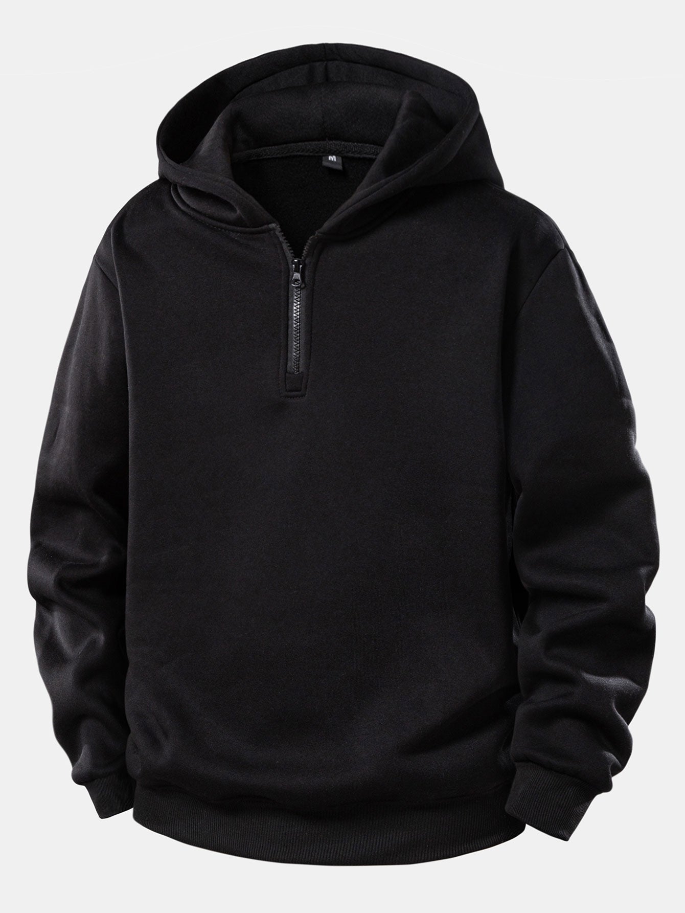 Viertel-Reißverschluss Hoodie und Jogginghose Set