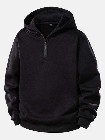 Viertel-Reißverschluss Hoodie