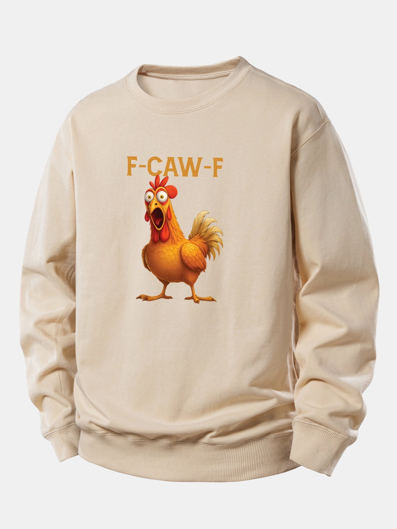 Houndstooth Relaxed Fit Sweatshirt