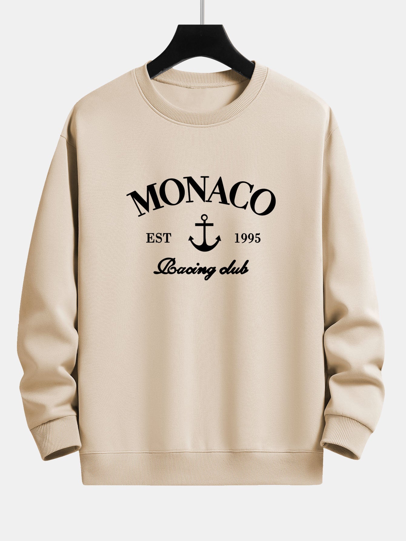 Monaco Print Sweatshirt mit Relaxed Fit