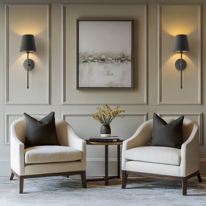 DRAHTLOSE DUNKLE WANDLEUCHTEN (SET AUS 2)