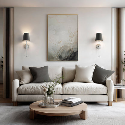 DRAHTLOSE DUNKLE WANDLEUCHTEN (SET AUS 2)