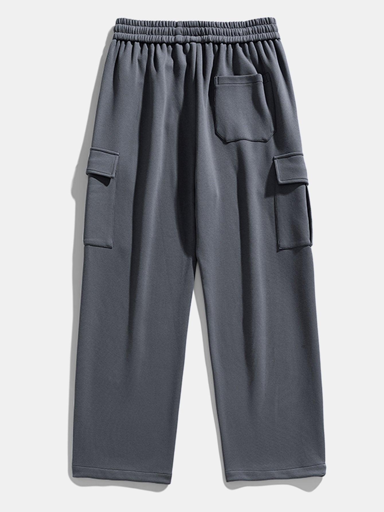 Bequeme gerade Jersey Cargo-Hose mit entspannter Passform