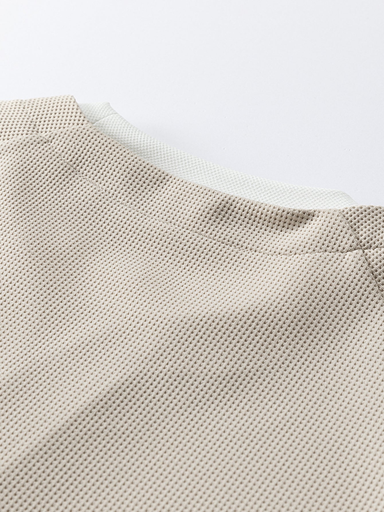 Raglanärmel 2 in 1 Waffel-T-Shirt