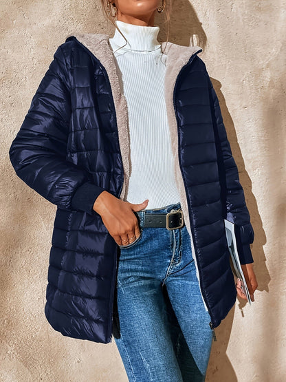 Alyssa™ - Bequeme lässige thermische lange Jacke