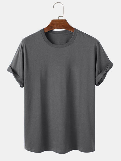 Basic T-Shirt aus 100% Baumwolle