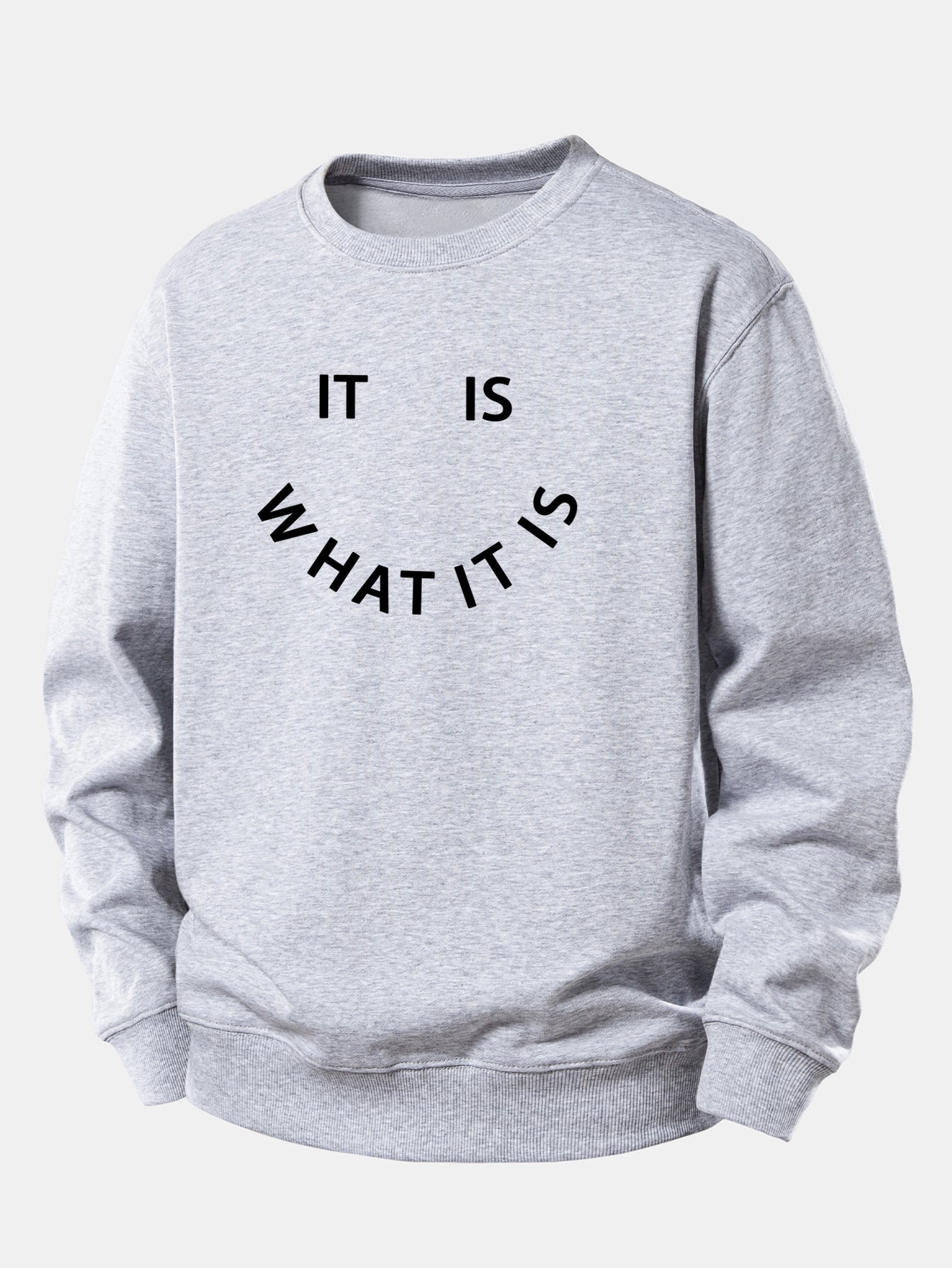 Es Ist Wie Es Ist - Lässig Sitzt Sweatshirt