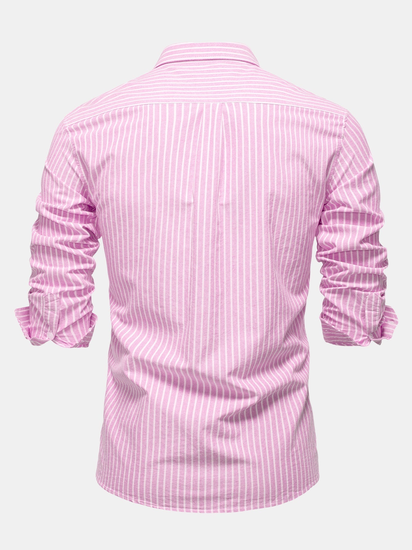 Cowboy-Stickerei Baumwoll-Oxford Hemd mit Streifen