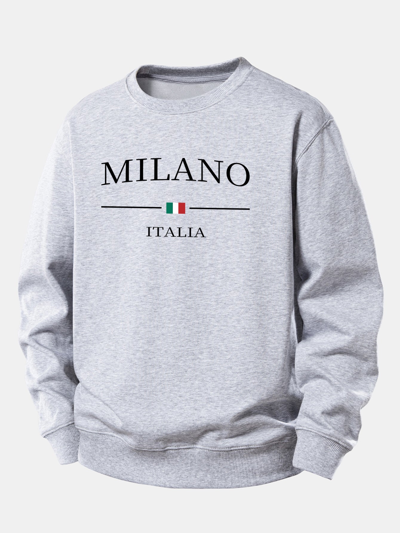 Relaxed Fit Milano Print Sweatshirt