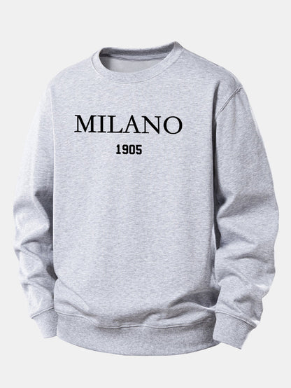 Milano Print Relax Fit Sweatshirt