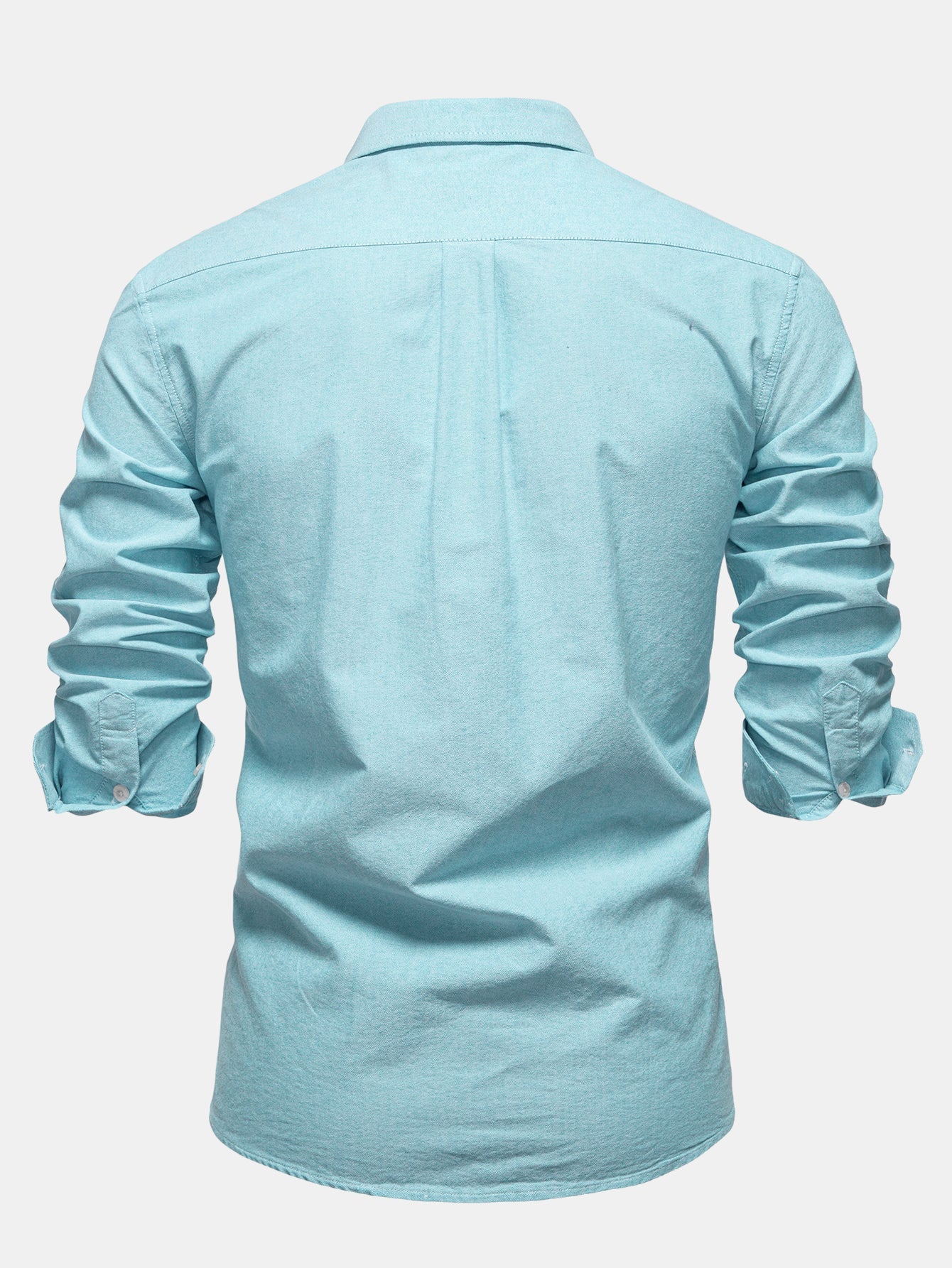 Cowboy Stickerei Baumwolle Oxford Hemd zum Zumknöpfen