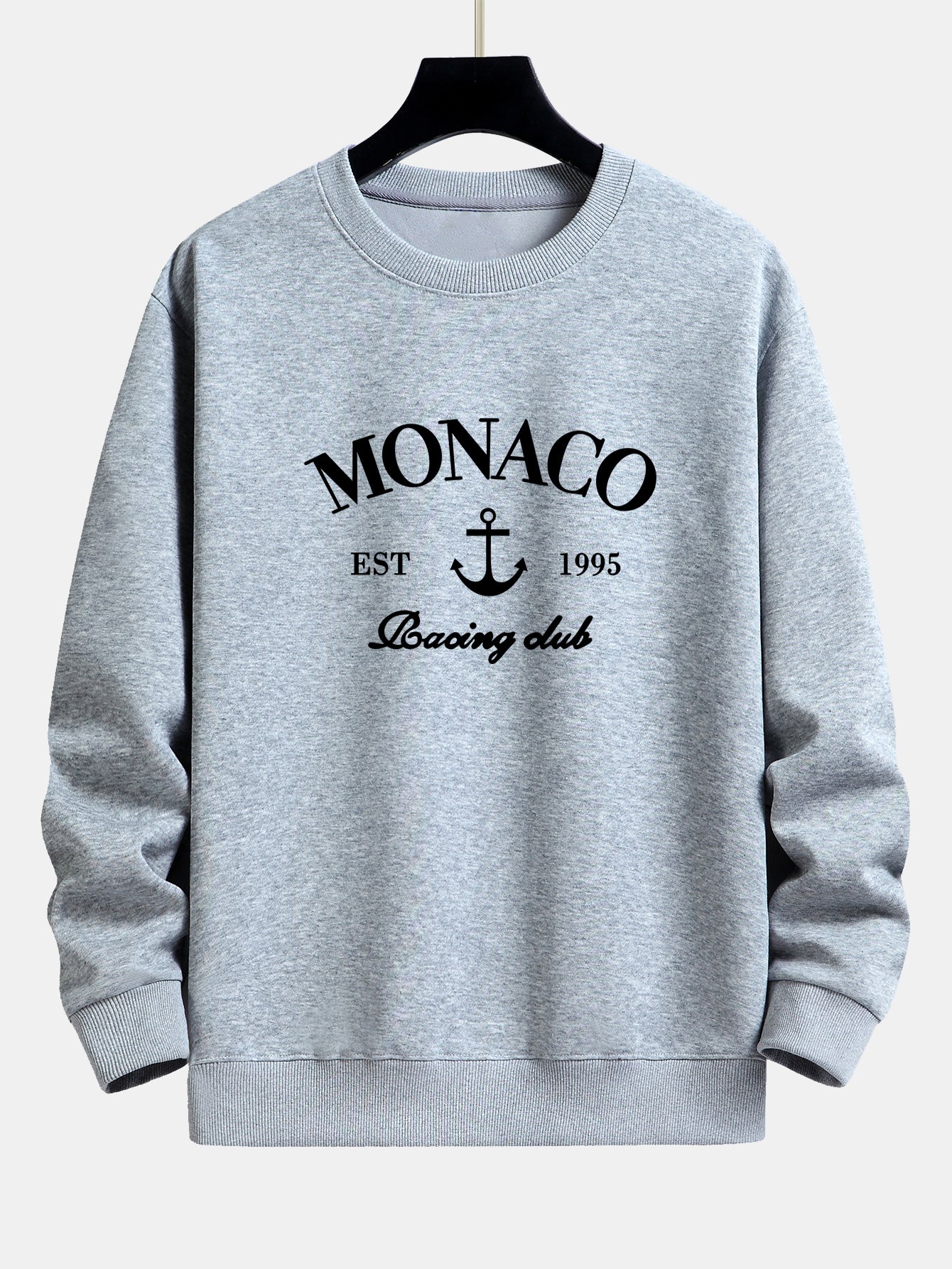 Monaco Print Sweatshirt mit Relaxed Fit