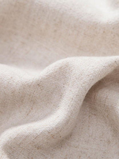 Knopfhemd aus Leinen-Rayon-Mischung