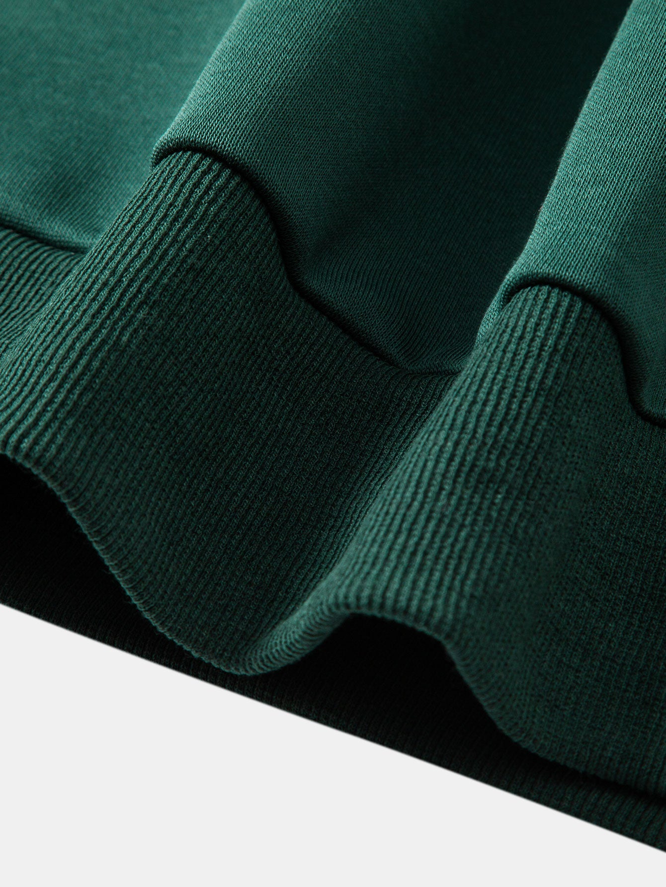 Relaxed Fit Milano Print Contrast Color Quarter Zip Sweatshirt