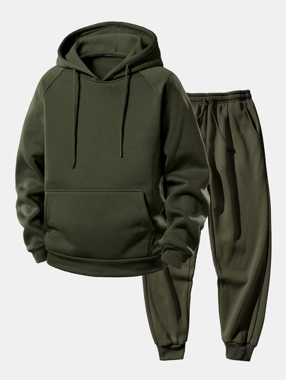 Essential Raglan Hoodie & Jogging Pants