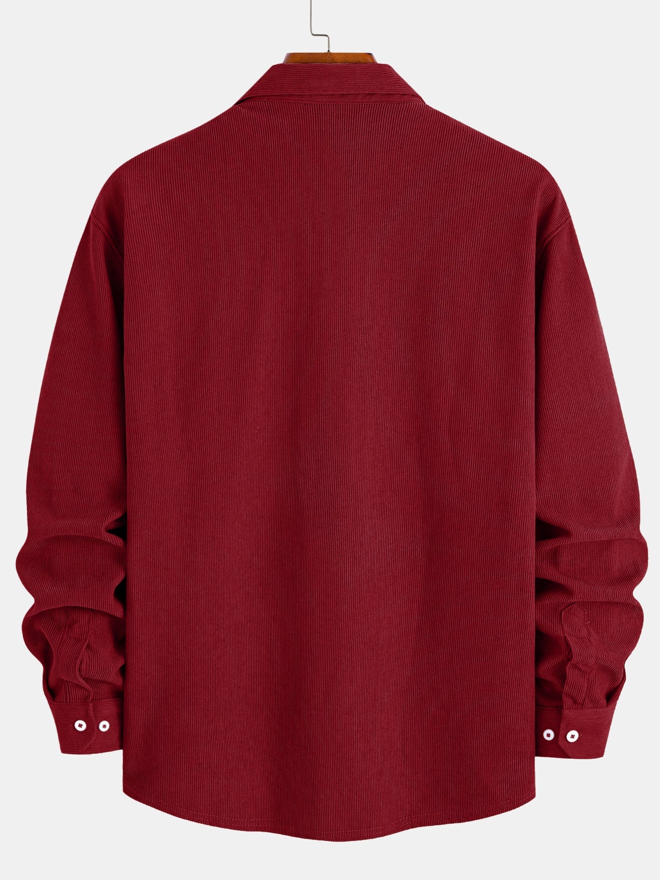 Plüschgefüttertes Cordhemd