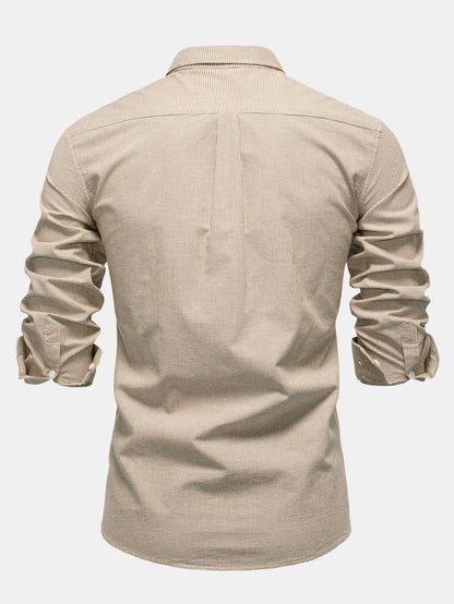 Cowboy Stickerei Baumwolle Hahnentritt Hemd mit Knöpfen