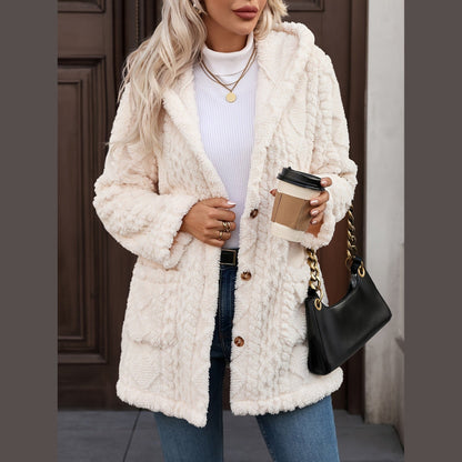 Clara™ | Elegant Plush All-Season Coat