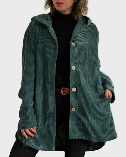 Indie | Corduroy Kapuzenjacke