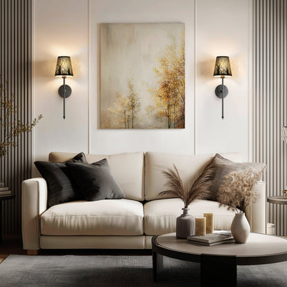 DRAHTLOSE METALLWANDLEUCHTEN (SET AUS 2)