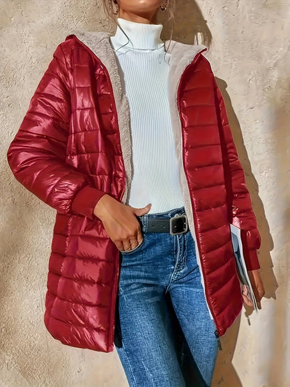 Alyssa™ - Bequeme lässige thermische lange Jacke