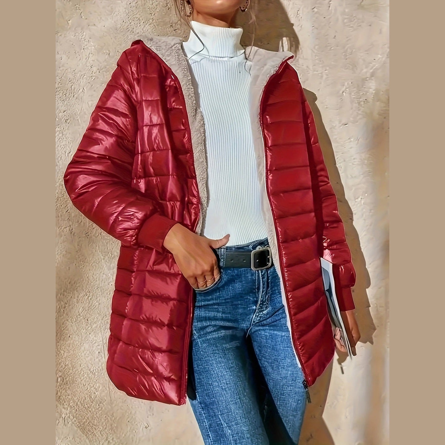 Alyssa™ – Bequeme, lässige, thermoisolierte Langjacke