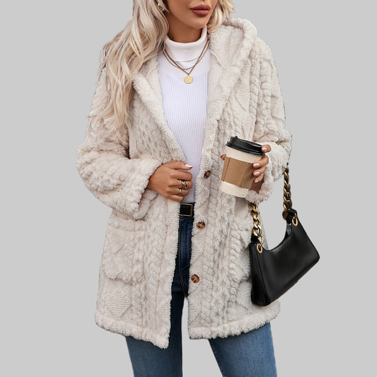 Clara™ | Elegant Plush All-Season Coat