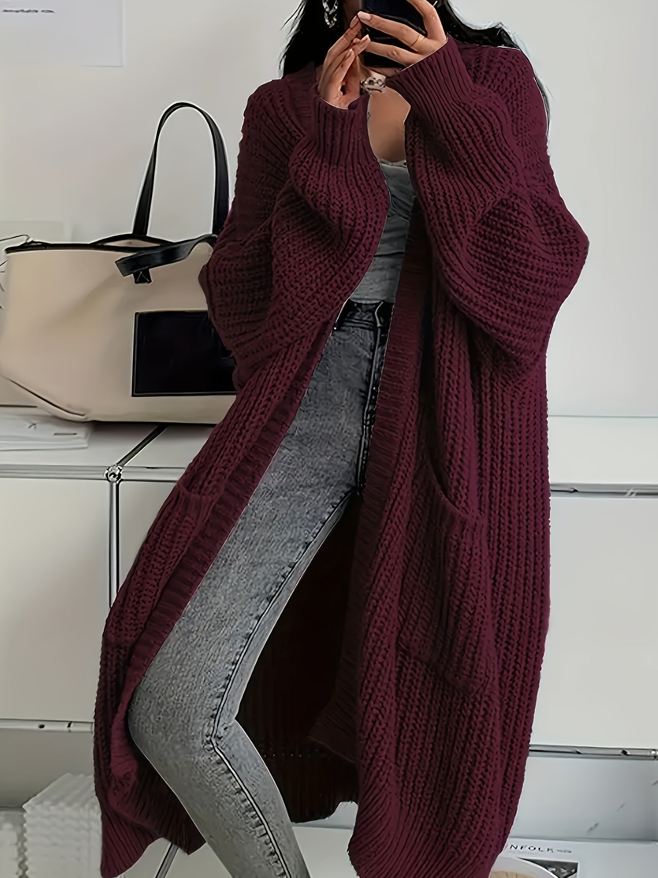 Alice | Gemütlicher Confidence Longline Cardigan