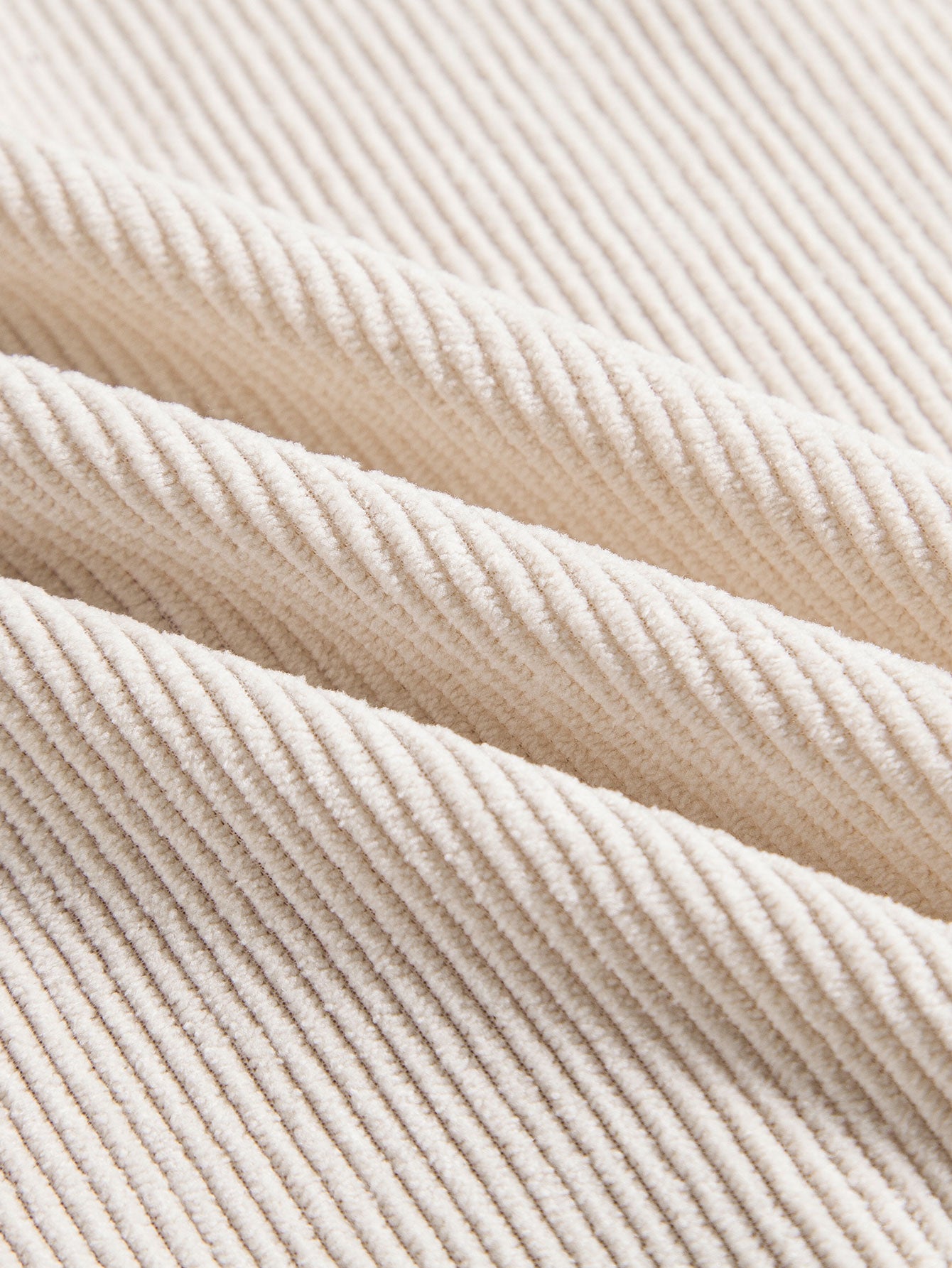 Corduroy Button-Down Short Sleeve Shirt